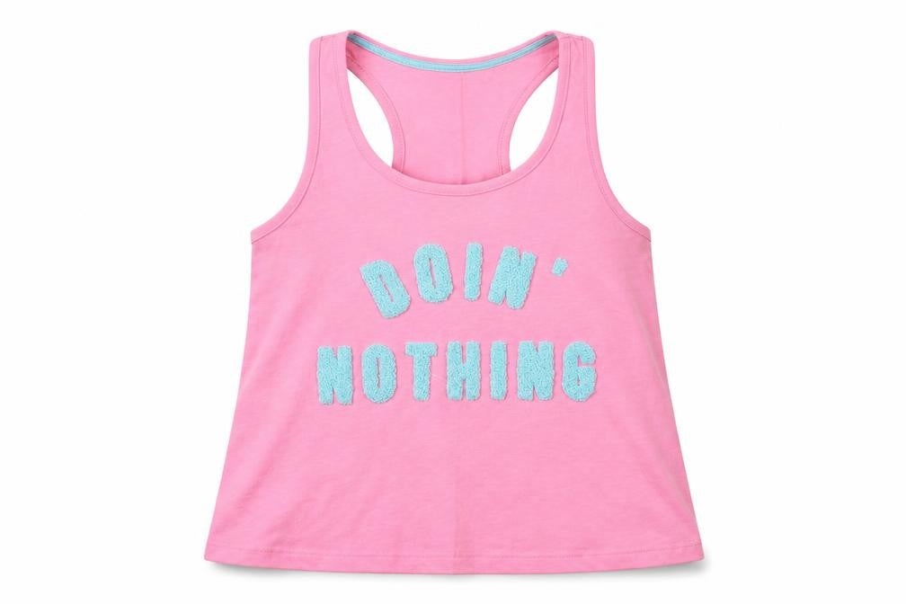 New Look Girls Pink   Basic Tank Size M