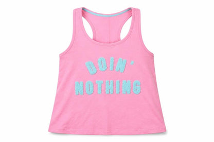 New Look Girls Pink   Basic Tank Size M