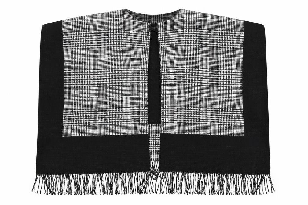 Womens UK Size One Size Debenhams Black Cape Jumper