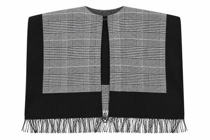 Womens UK Size One Size Debenhams Black Cape Jumper