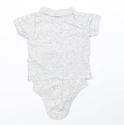 TU Boys Grey   Babygrow One-Piece Size 3-6 Months