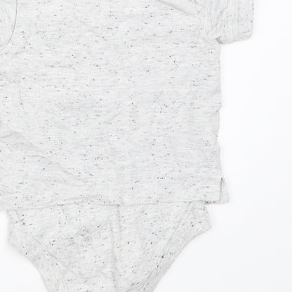 TU Boys Grey   Babygrow One-Piece Size 3-6 Months