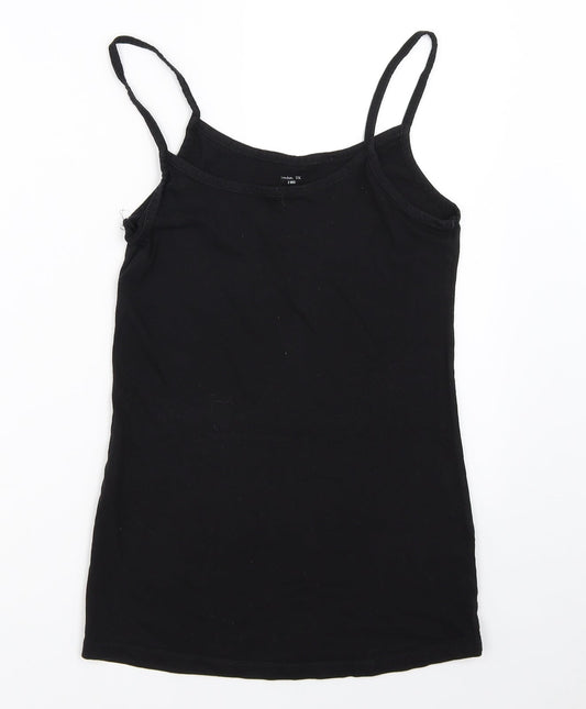 Womens UK Size 6 Select Black Camisole T-Shirt