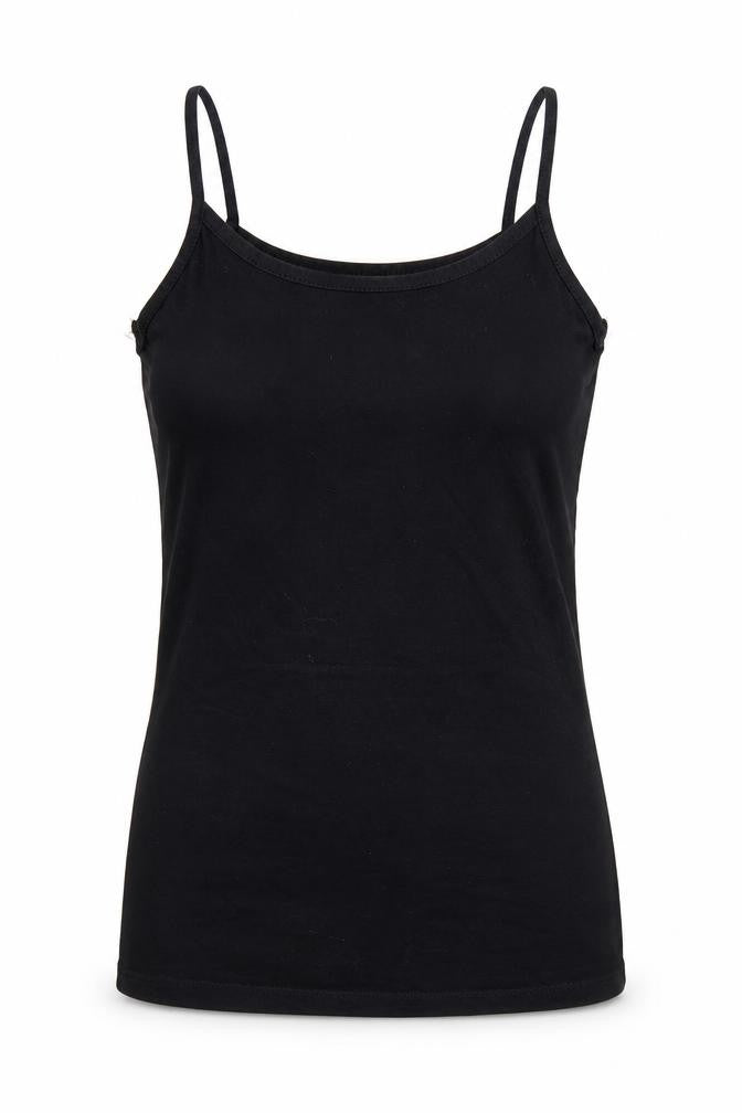 Womens UK Size 6 Select Black Camisole T-Shirt