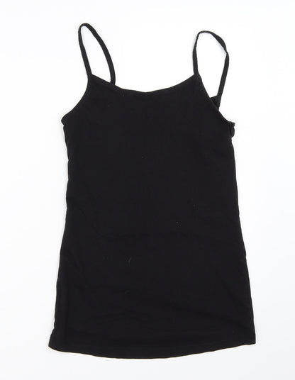 Womens UK Size 6 Select Black Camisole T-Shirt