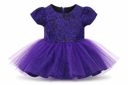 Hata Baloo Girls Purple   Tutu Dress  Size 12 Months