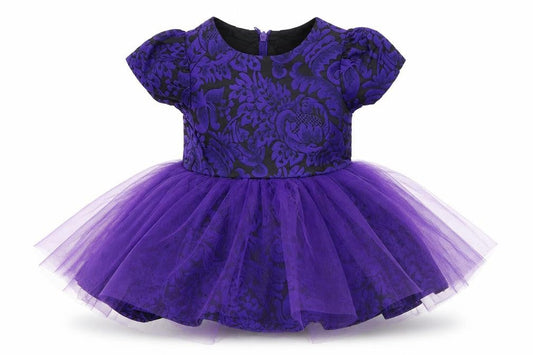 Hata Baloo Girls Purple   Tutu Dress  Size 12 Months