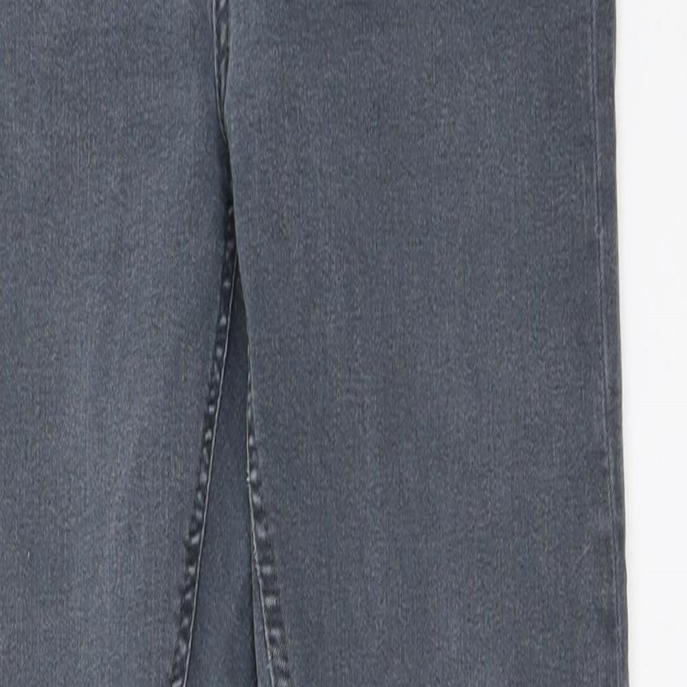 Topshop Womens Grey   Skinny Jeans Size 28 in L32 in - jamie jeans