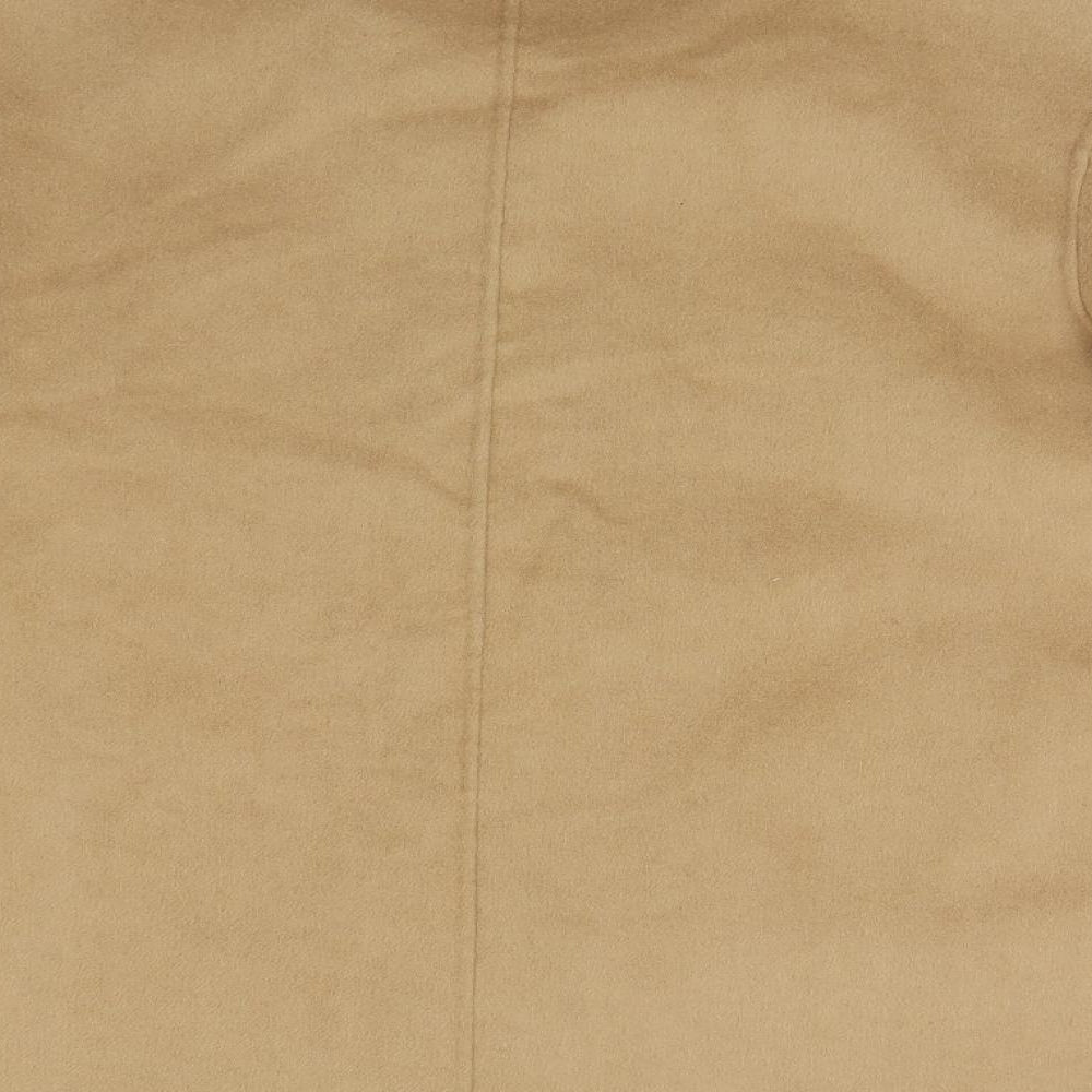 Womens UK Size 14 M&S Brown Overcoat