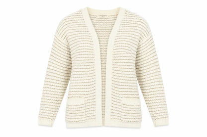 Womens UK Size S Love Knitwear Beige Cardigan Jumper