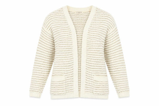 Womens UK Size S Love Knitwear Beige Cardigan Jumper