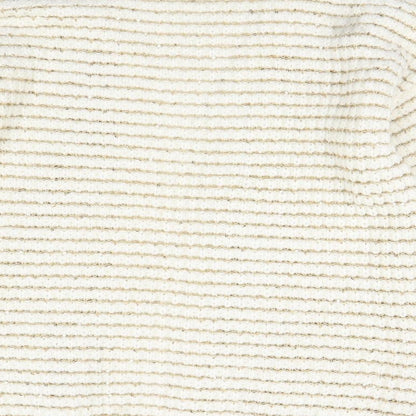 Love Knitwear Womens Beige Striped Knit Cardigan Jumper Size S