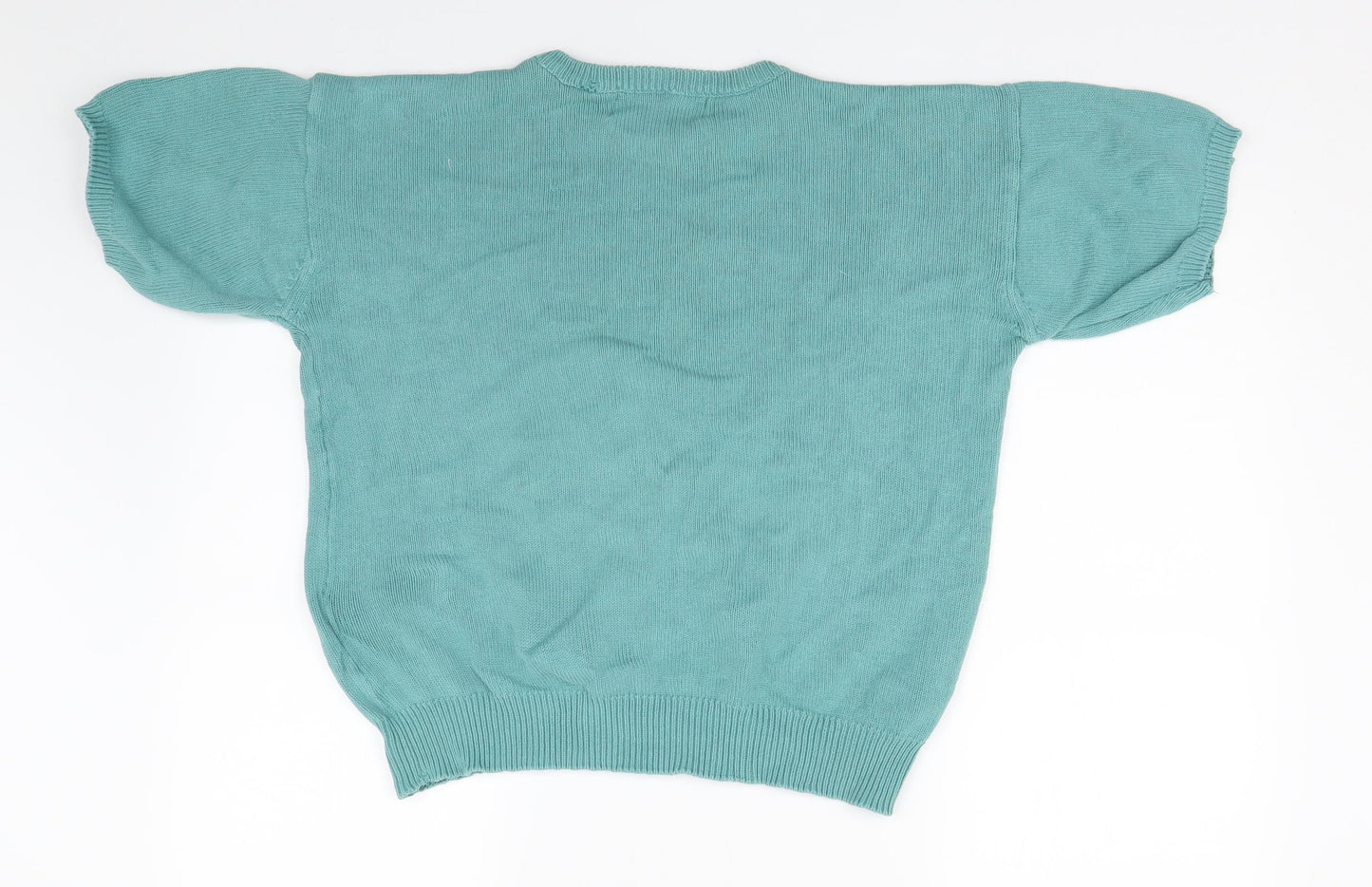 Womens UK Size M Compliments Green Pullover Jumper