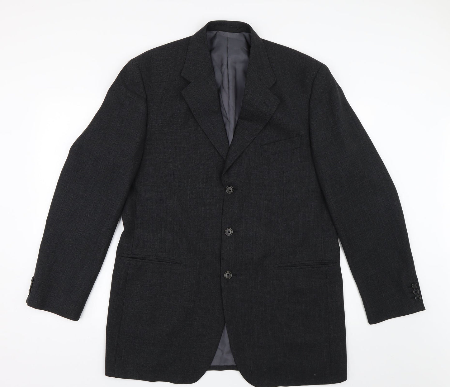 Mens UK Size 42 M&S Regular Grey Suit Jacket