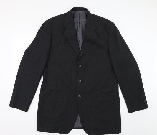 Mens UK Size 42 M&S Regular Grey Suit Jacket