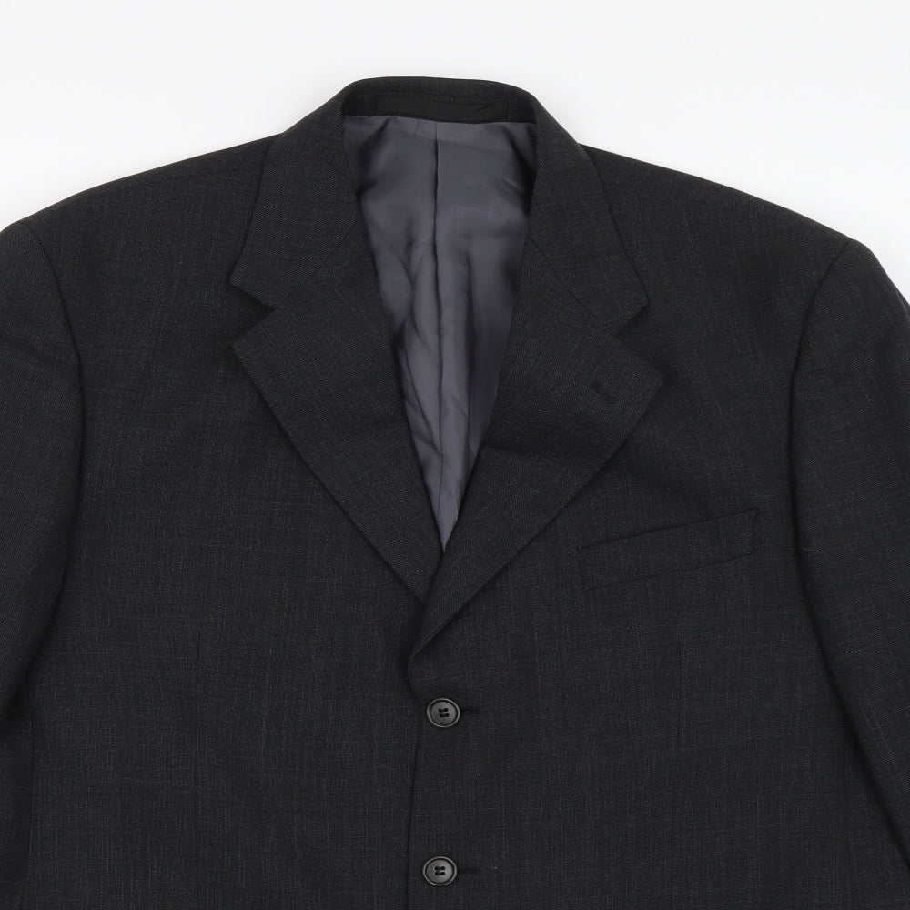 Mens UK Size 42 M&S Regular Grey Suit Jacket