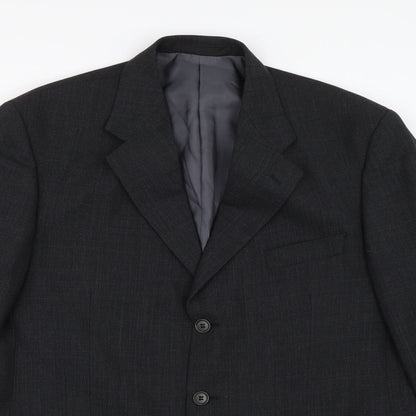 Mens UK Size 42 M&S Regular Grey Suit Jacket