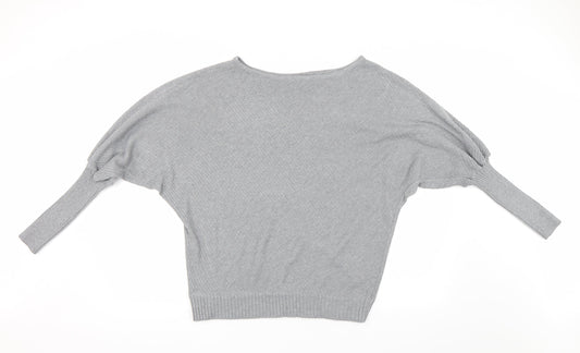 Womens UK Size M Yoins Grey Pullover Jumper