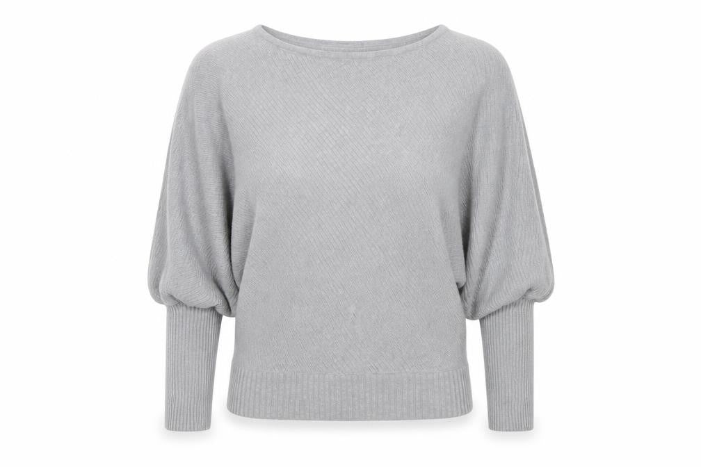 Womens UK Size M Yoins Grey Pullover Jumper