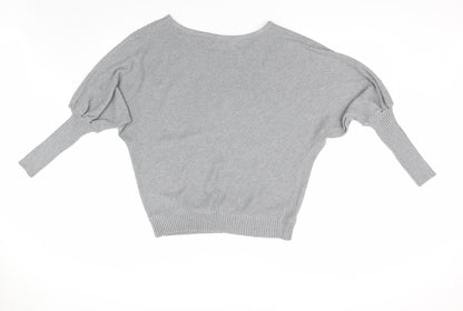 Womens UK Size M Yoins Grey Pullover Jumper
