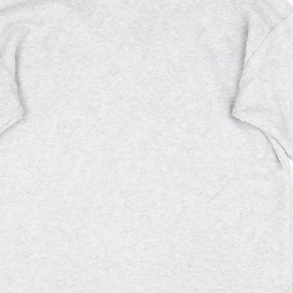 Giani Seroti Womens Grey  Fleece Henley Jumper Size S
