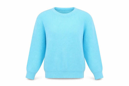 Womens UK Size S Preworn Blue Pullover Jumper