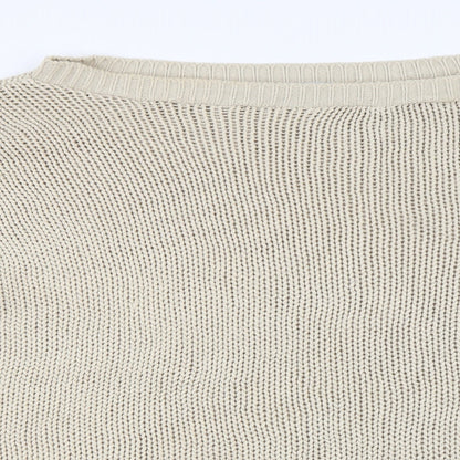 Womens UK Size 16 In the Style Beige Pullover Jumper