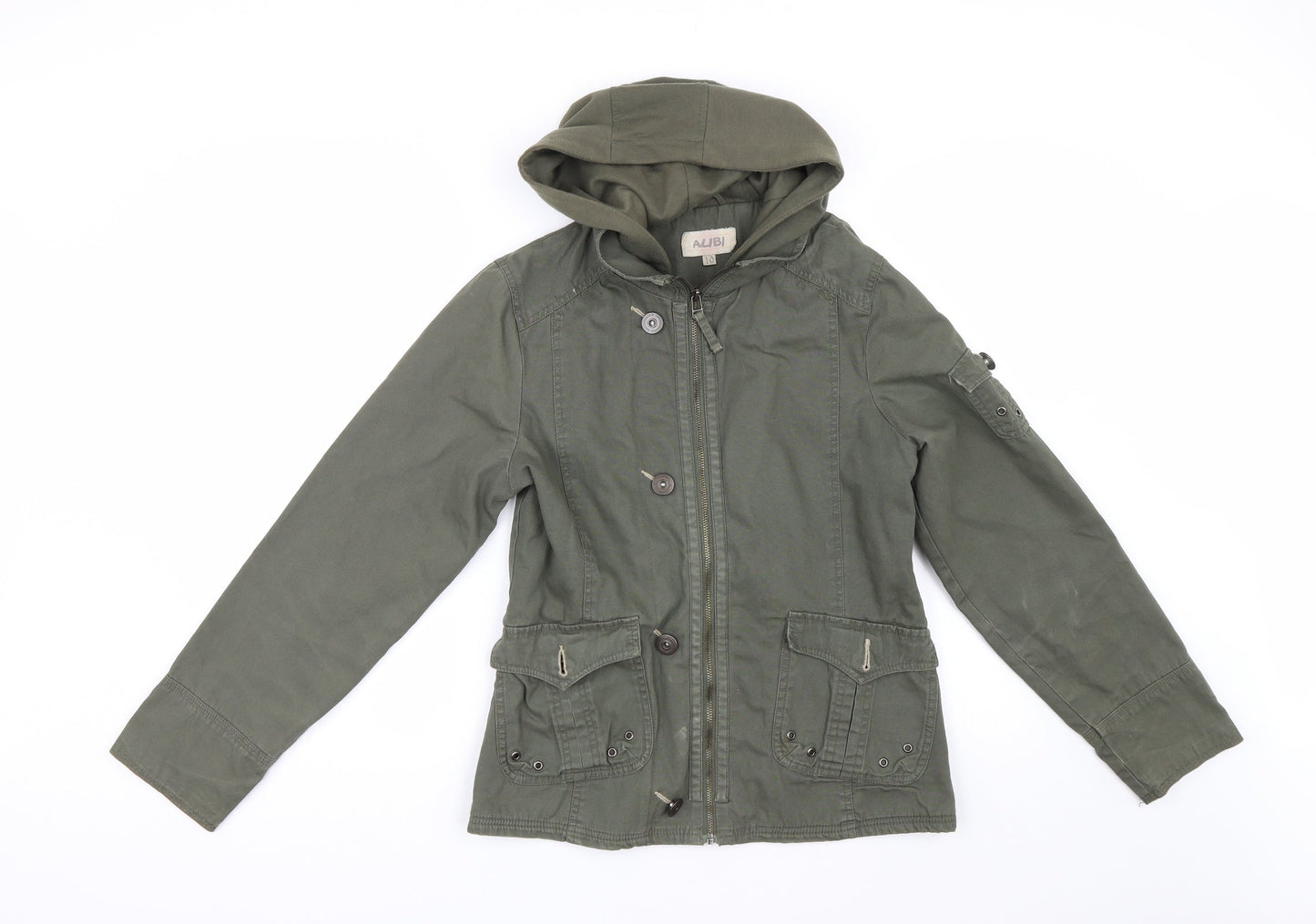 Alibi Womens Green   Jacket  Size 10