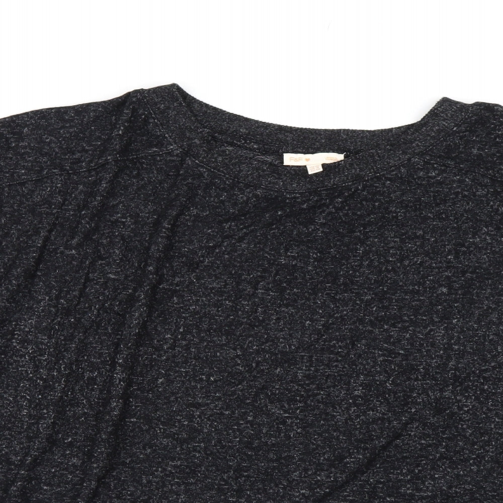 F&F Womens Black   Pullover Jumper Size 20