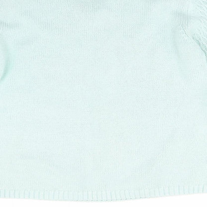 Womens UK Size M Isle Green Pullover Jumper