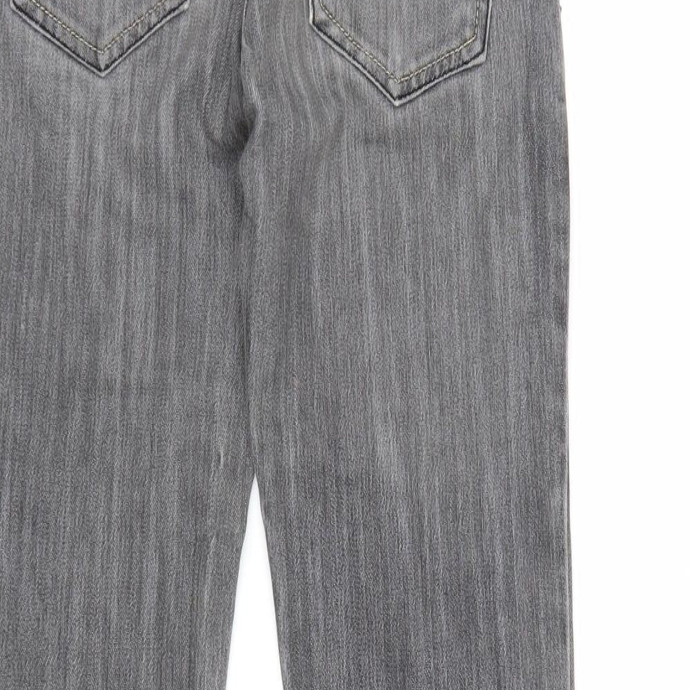 Vavell Womens Grey  Denim Skinny Jeans Size 8 L32 in