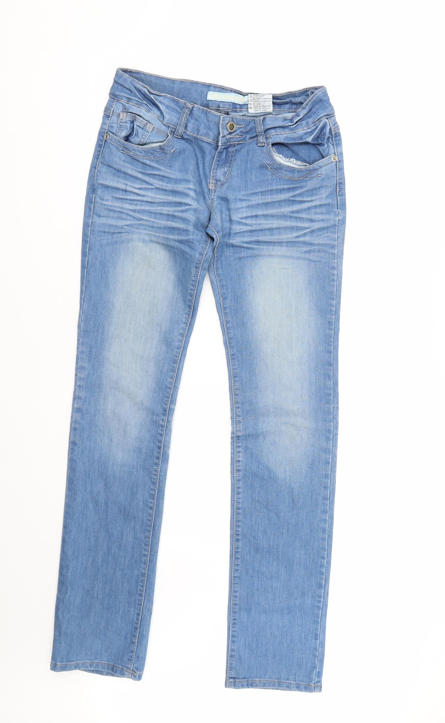 Dolce & Rose Womens Blue  Denim Skinny Jeans Size 10 L31 in
