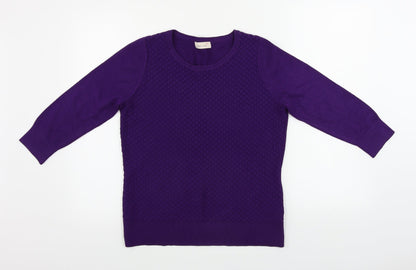 Womens UK Size 12 Marks and Spencer Pink Pullover Jumper