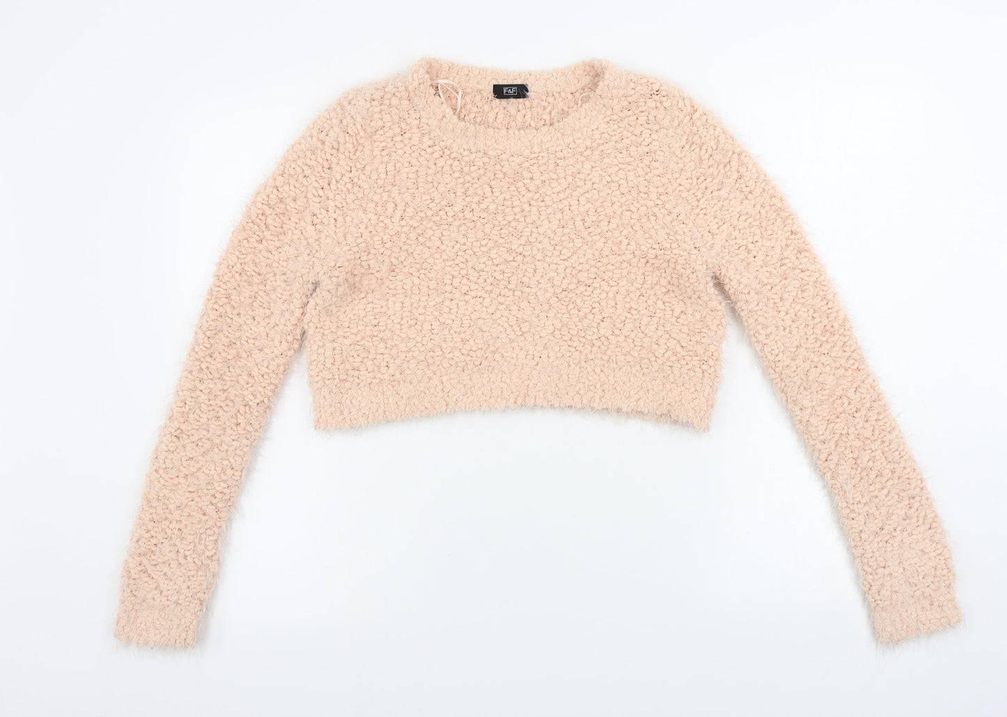 F&F  Womens Pink   Pullover Jumper Size 8