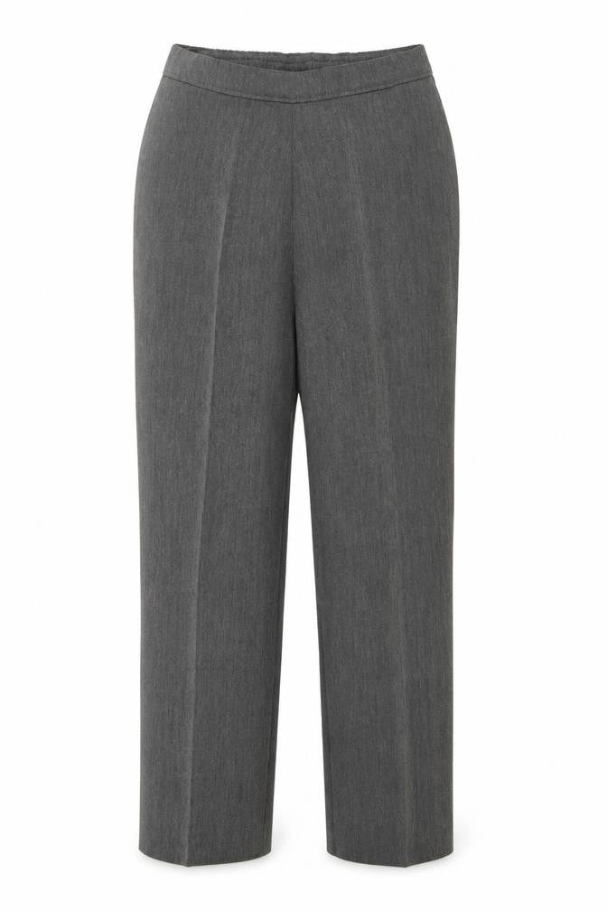 Womens UK Size 14 Preworn Regular Fit  Grey Trousers