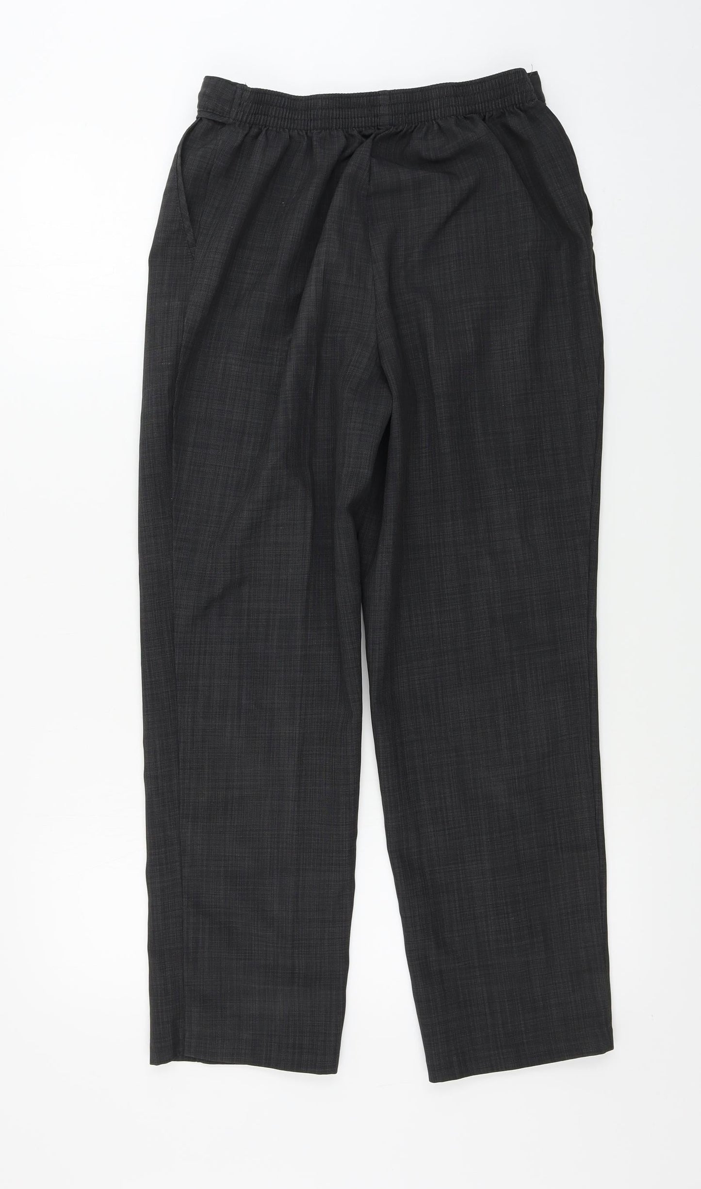 Womens UK Size 10 Marks and Spencer Regular Fit  Grey Trousers