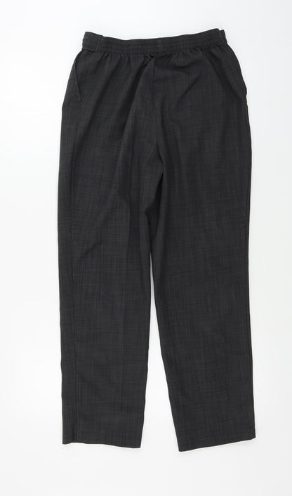 Womens UK Size 10 Marks and Spencer Regular Fit  Grey Trousers
