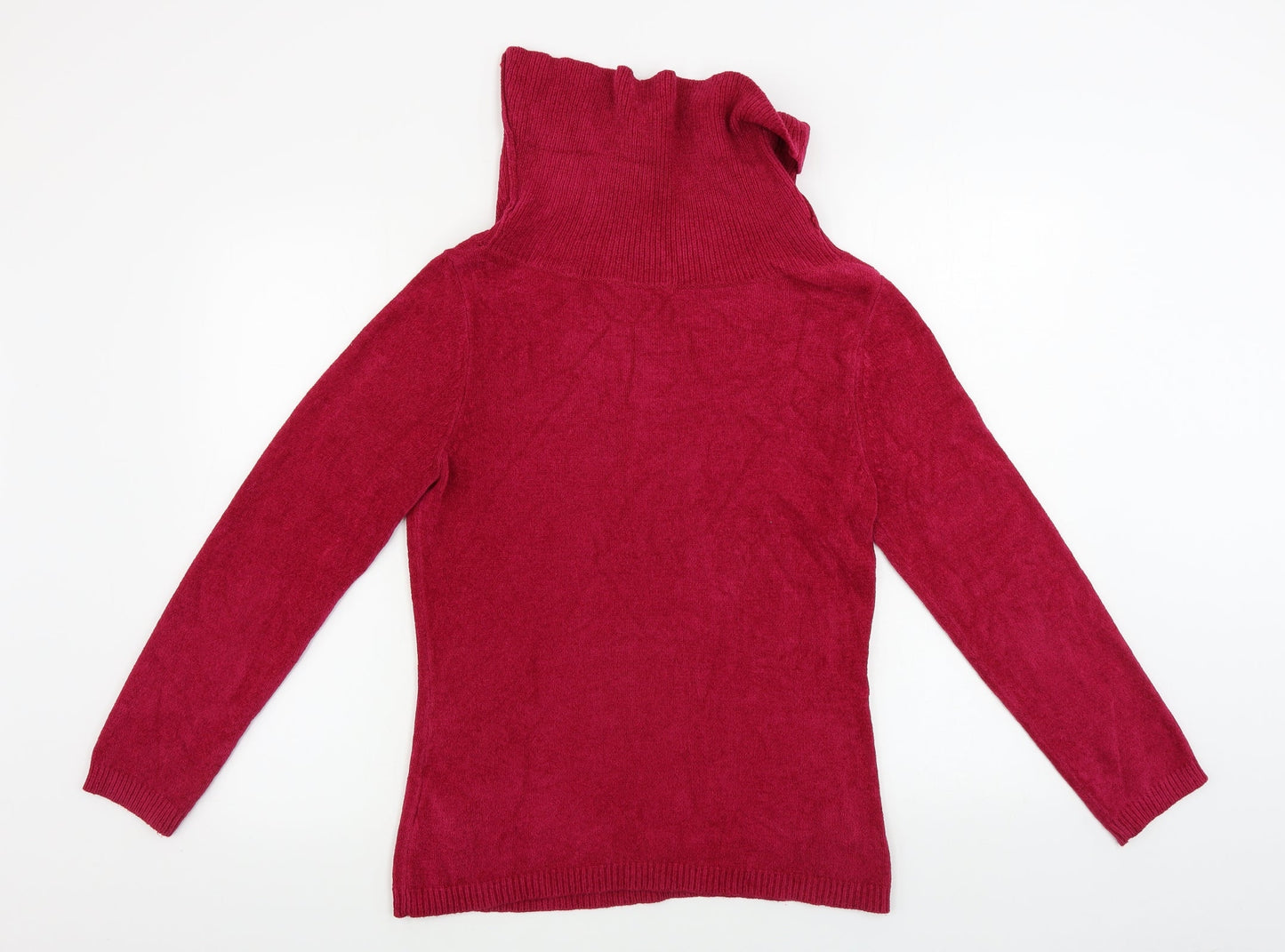 Womens UK Size 12 Marks and Spencer Pink Pullover Jumper