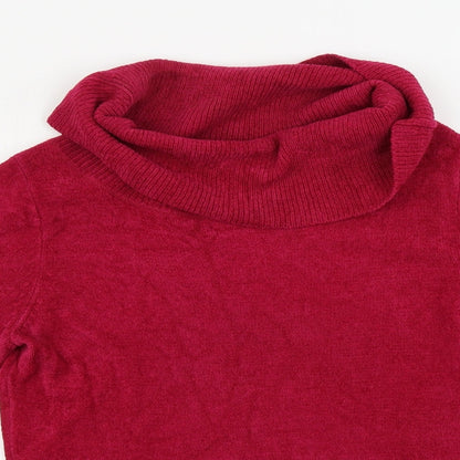 Womens UK Size 12 Marks and Spencer Pink Pullover Jumper