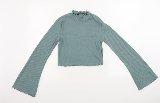 SheIn Womens Green   Basic T-Shirt Size XS