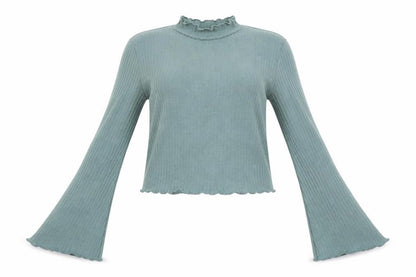 Womens UK Size XS SheIn Green Basic T-Shirt