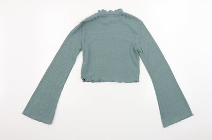 SheIn Womens Green   Basic T-Shirt Size XS