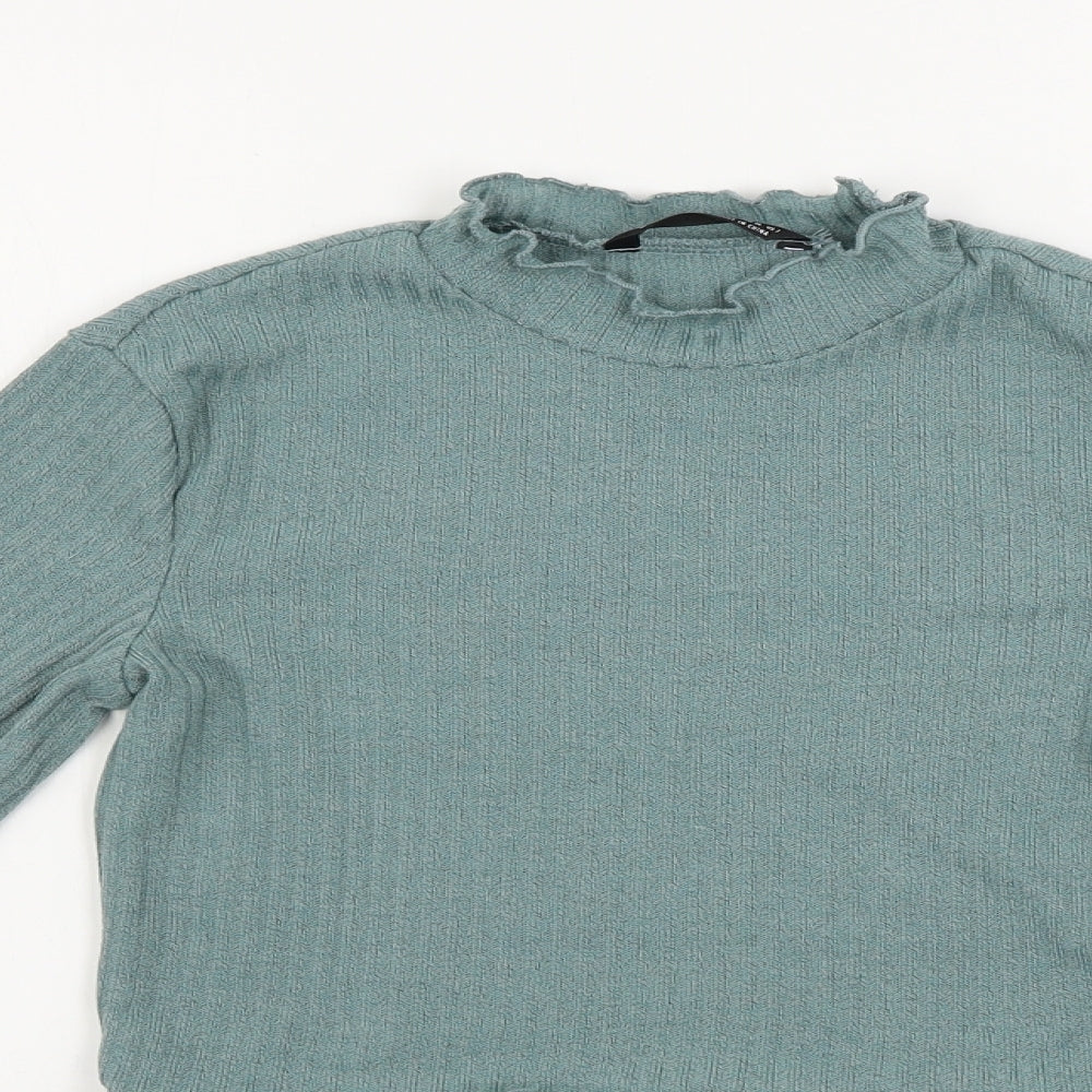 SheIn Womens Green   Basic T-Shirt Size XS