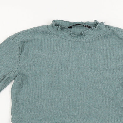 SheIn Womens Green   Basic T-Shirt Size XS