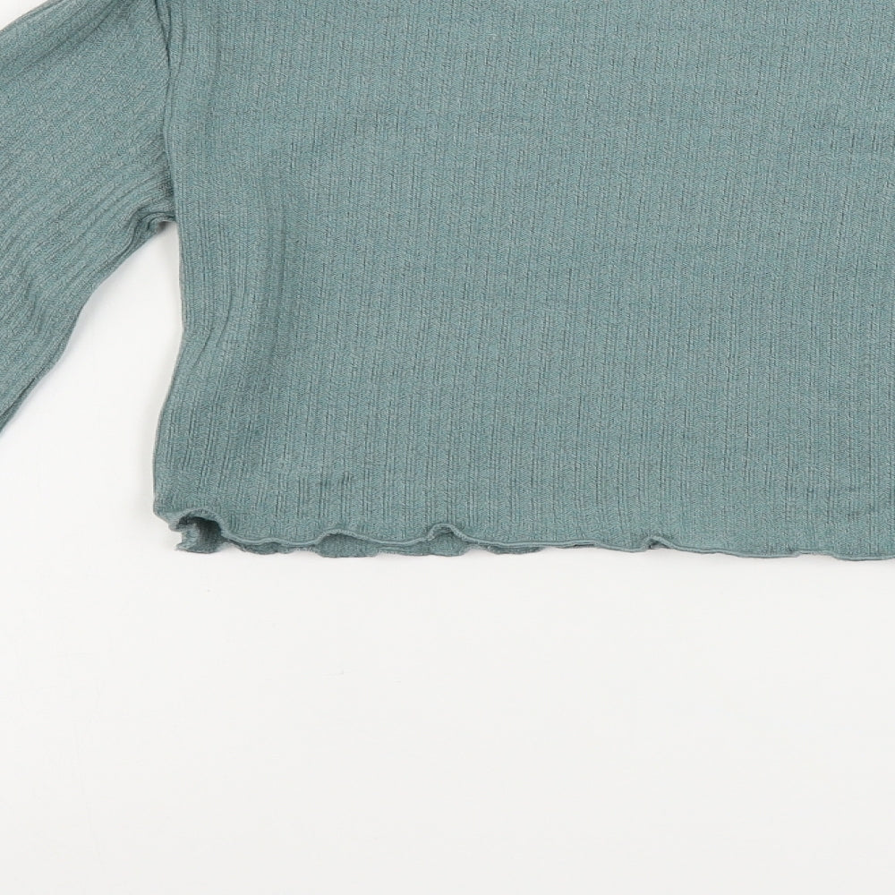 SheIn Womens Green   Basic T-Shirt Size XS