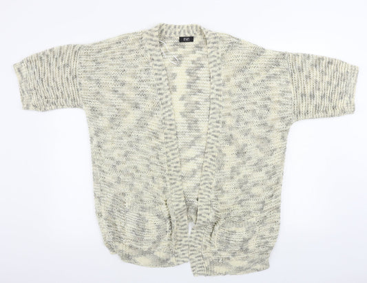 F&F Womens Beige   Cardigan Jumper Size 14
