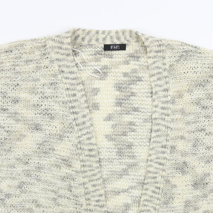 F&F Womens Beige   Cardigan Jumper Size 14