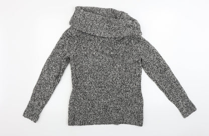 Womens UK Size 10 TIGI Grey Pullover Jumper