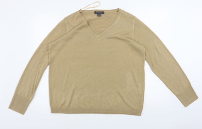 Primark  Mens Brown   Pullover Jumper Size XL