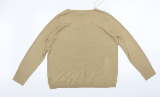 Primark  Mens Brown   Pullover Jumper Size XL